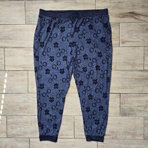 Harry Potter Hacci Jogger Pajama Bottoms Women Allover Print Super Soft XXL